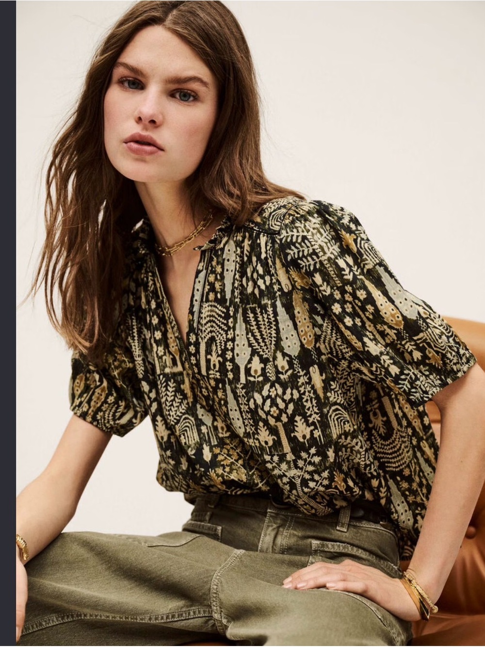 BA&SH green top Size S